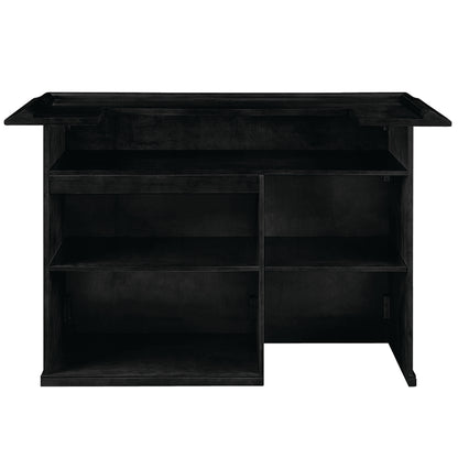 72" DRY BAR - DBAR72-BLK-BACK