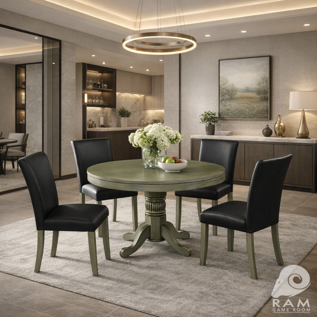 DINING/GAME CHAIR - GTBL48 SL + GCHR3 SL x4 DINING SET 3