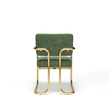 PROHIBITION SERIES DINING CHAIR - PRODCHR-GRN - Back