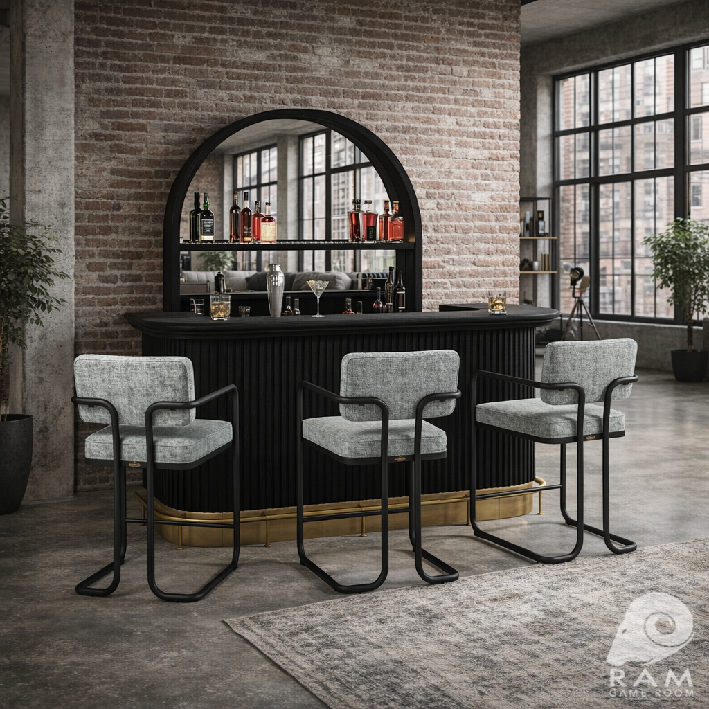 PROHIBITION SERIES BACK BAR - PROBAR84-B + FR-BR + PROBACBAR-B + PROBSTL2ARMS-GRY x3 SET
