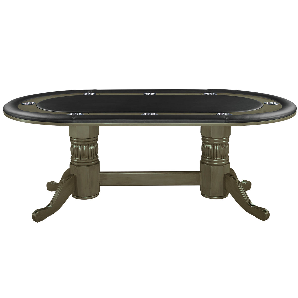 84" TEXAS HOLD'EM GAME TABLE - GTBL84-SL-GAME