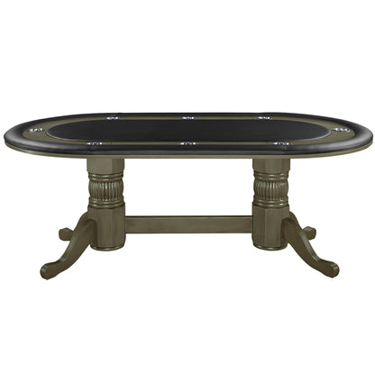 84" TEXAS HOLD'EM GAME TABLE - GTBL84-SL-GAME