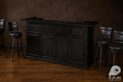 84" DRY BAR - DBAR84 BLK + BBSTL BLK x4 3