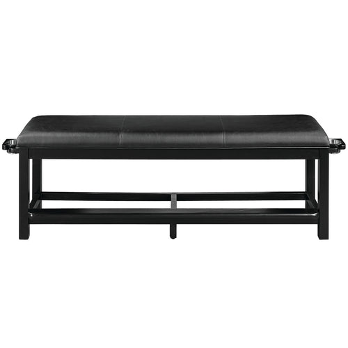SPECTATOR STORAGE BENCH - SBENCH-BLK-STRAIGHT
