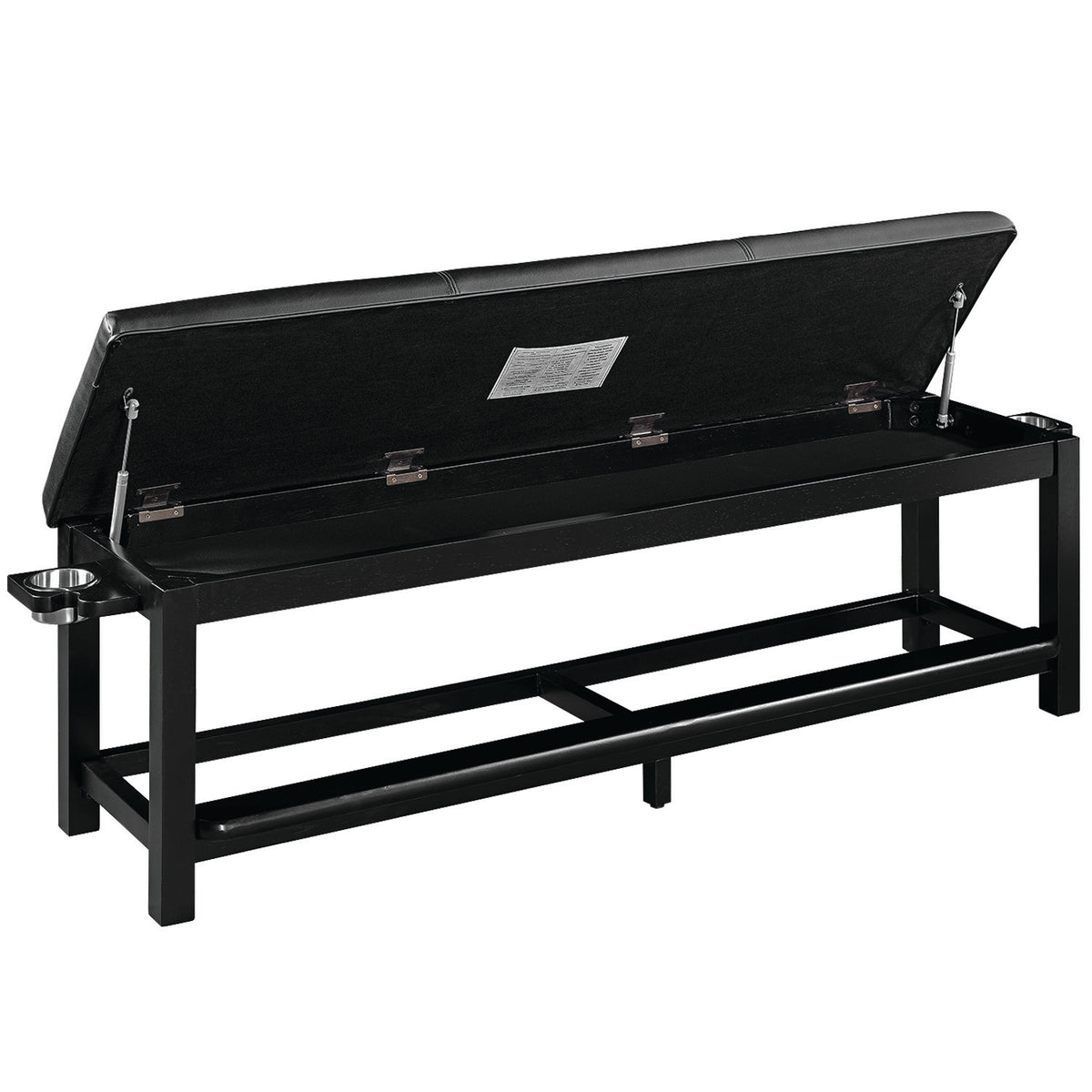 SPECTATOR STORAGE BENCH - SBENCH-BLK-OPEN