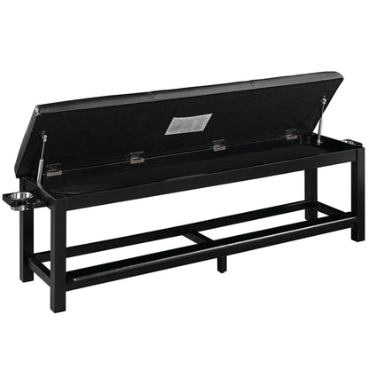 SPECTATOR STORAGE BENCH - SBENCH-BLK-OPEN