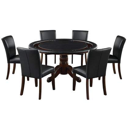 DINING/GAME CHAIR - GTBL60-CAP+GCHR3-CAP-GAME-SET2