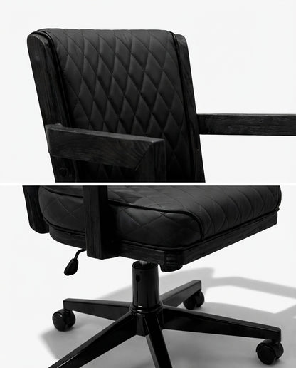 PROHIBITION SERIES SWIVEL GAME CHAIR - PROGCHR Chair Black dobke close uo