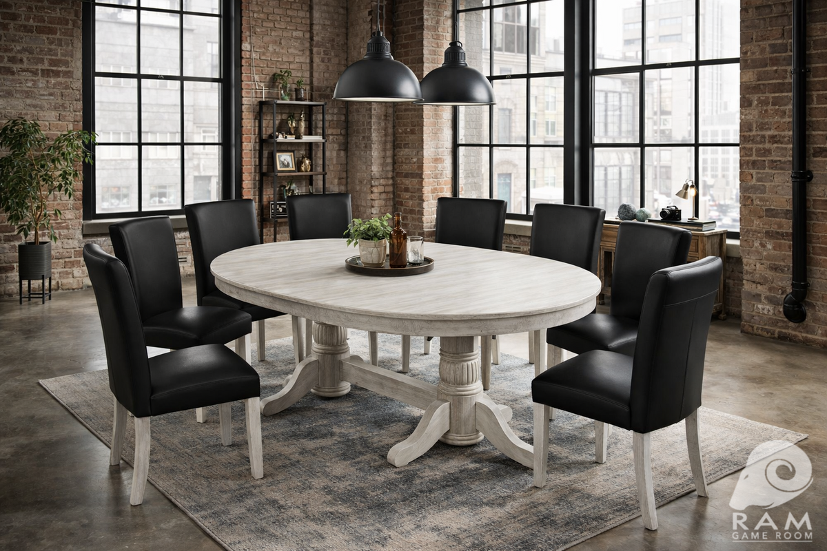 DINING/GAME CHAIR - GTBL84 AW + GCHR3 AW x8 DINING SET 2