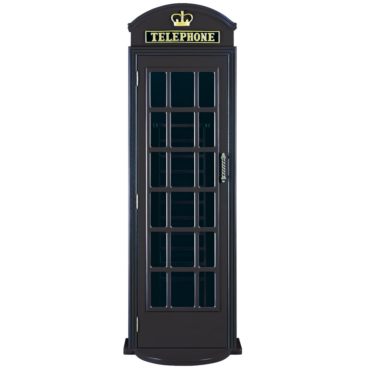 OLD ENGLISH TELEPHONE BOOTH CUE HOLDER - OEPCH BLACK -CLOSED