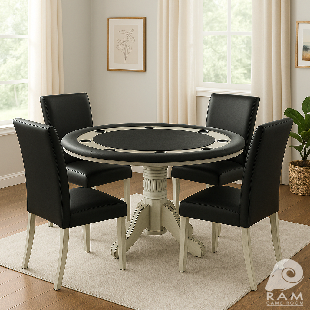 DINING/GAME CHAIR - GTBL60 AW + GCHR3 AW x4 GAME