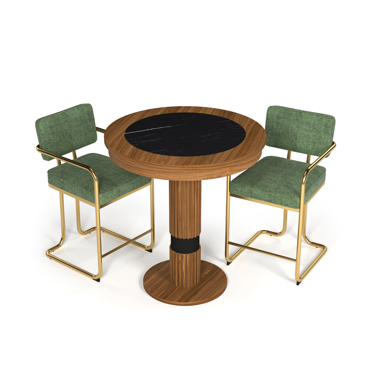PROHIBITION SERIES PUB TABLE - Walnut table top (1)