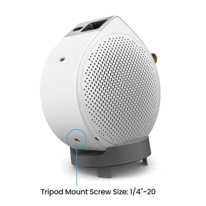 BenQ GV50 1080p 500lm Laser Portable Projector for Bedside Ceiling Projection with Google TV