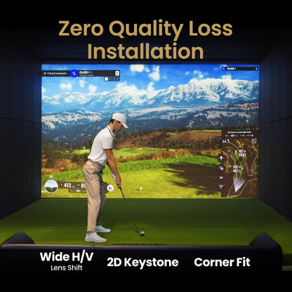 BenQ LK936ST | 5100lm 4K Short Throw Laser Golf Projector